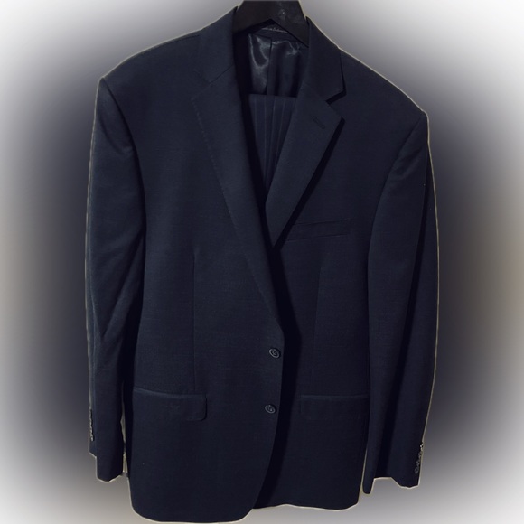 CALVIN KLEIN - 2 pc men’s navy suit - Picture 1 of 5